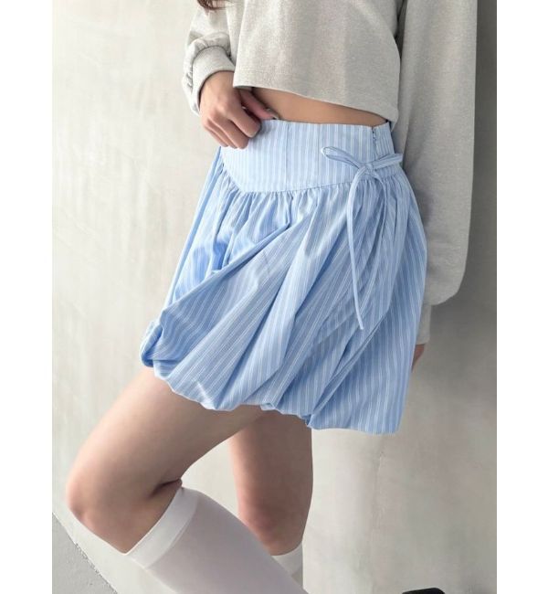 CALNAMUR「SKIRT LIKE BALOON MINI CULOTTES/スカートライクバルーンミニキュロット」|スカート|