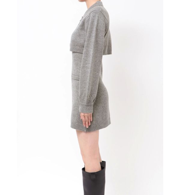 dazzlin「2ピースニットミニワンピース」|ワンピース|