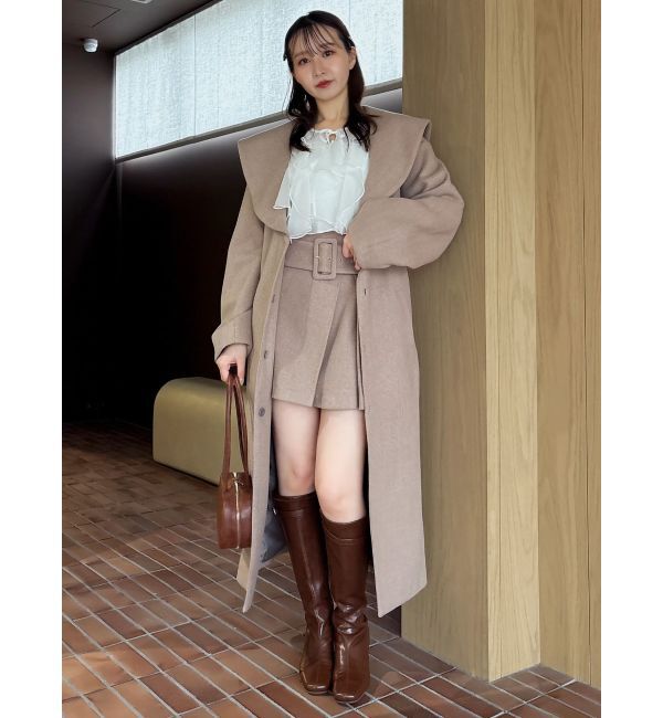 dazzlin「【久間田琳加コラボ】ビッグベルトコンパクトミニスカート」|スカート|