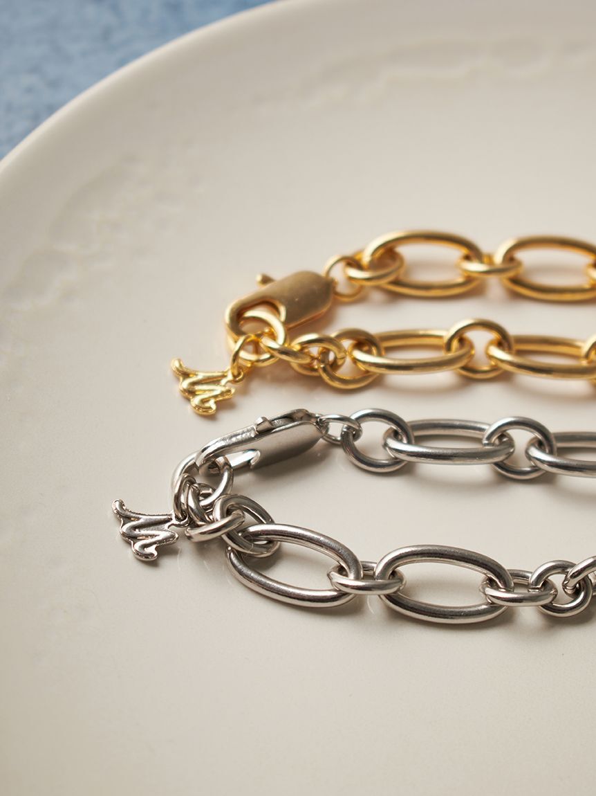 Mila Owen「【EVERYDAY PROOF JEWELRY 】ＭＩＸチェーンブレス」|ブレスレット・バングル|