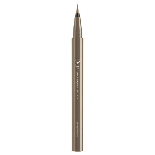 「D-UP(ディーアップ) シルキーリキッドアイライナーWP シフォンブラウン (0.6ml（28g）)」|アイライナー|