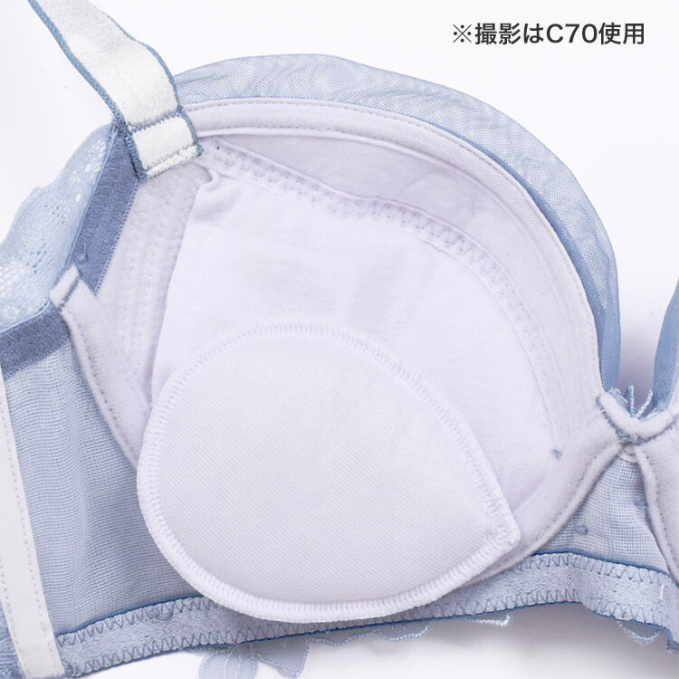intesucre「アンテシュクレ なでしこブラ 脇高スレンダースタイル ブラセット IBT331」|インナー|