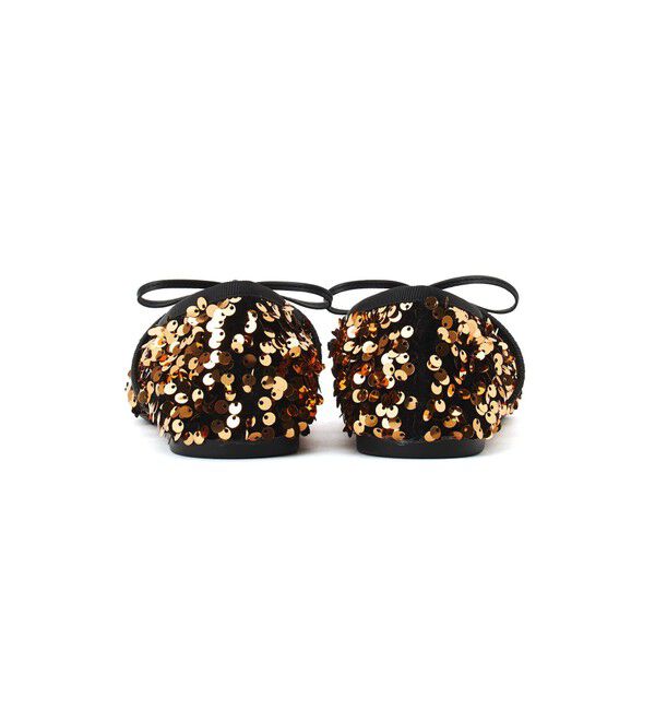 SY UNITED ARROWS「＜SY＞スパンコールバレエ フラット10●&uarr;」|バレエシューズ|