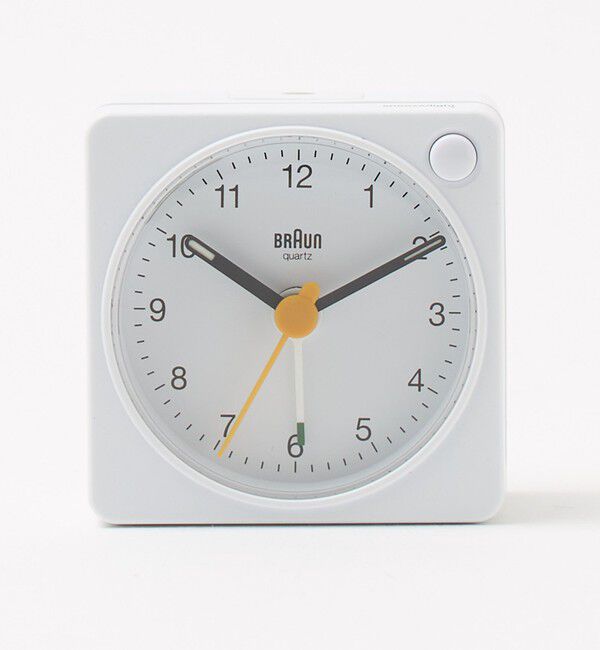 Style for Living「＜BRAUN＞ALARM TABLE CLOCK BC02」|クロック・置時計|WHITE