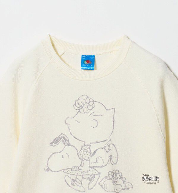 UNITED ARROWS green label relaxing「＜FRUIT OF THE LOOM&times;PEANUTS＞スウェット 5分袖 / キッズ  140cm-150cm」|Tシャツ・カットソー|