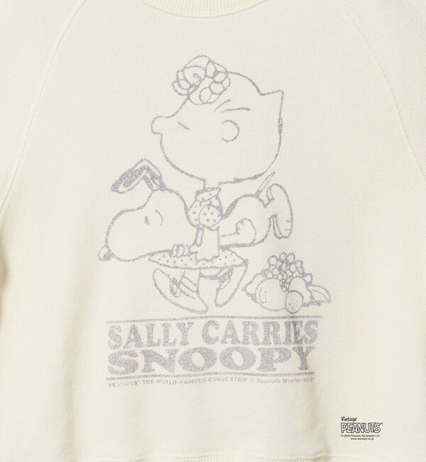 UNITED ARROWS green label relaxing「＜FRUIT OF THE LOOM&times;PEANUTS＞スウェット 5分袖 / キッズ  140cm-150cm」|Tシャツ・カットソー|