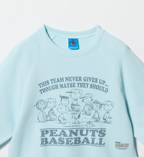 UNITED ARROWS green label relaxing「＜FRUIT OF THE LOOM&times;PEANUTS＞スウェット 5分袖 / キッズ  140cm-150cm」|Tシャツ・カットソー|