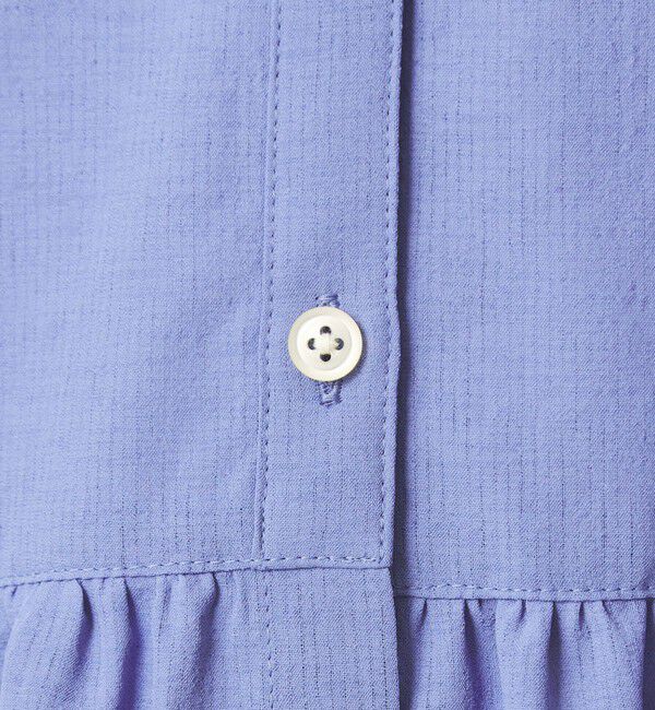 UNITED ARROWS green label relaxing「［size SHORTあり］ペプラム ブラウス マシンウォッシャブル 吸水速乾 通気性 UVカット」|シャツ・ブラウス|