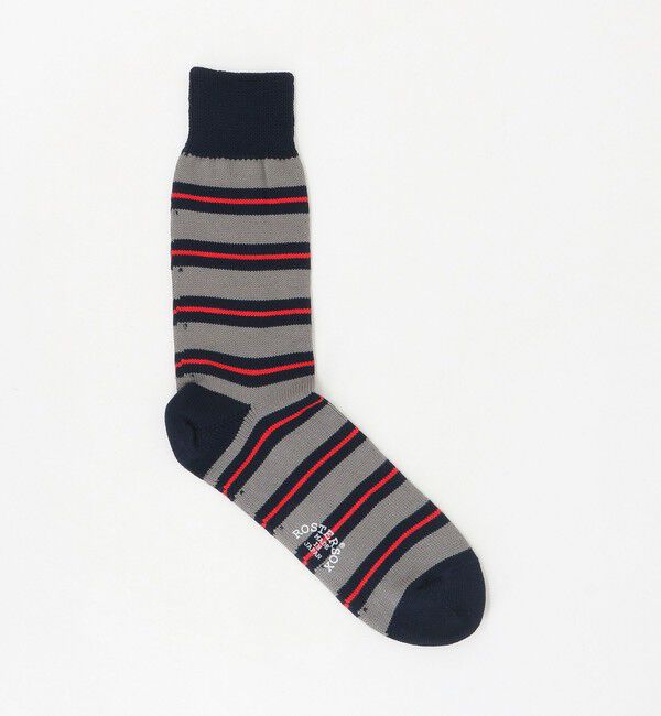 BEAUTY&YOUTH UNITED ARROWS「＜ROSTER SOX＞ボーダー ソックス」|ソックス|NAVY