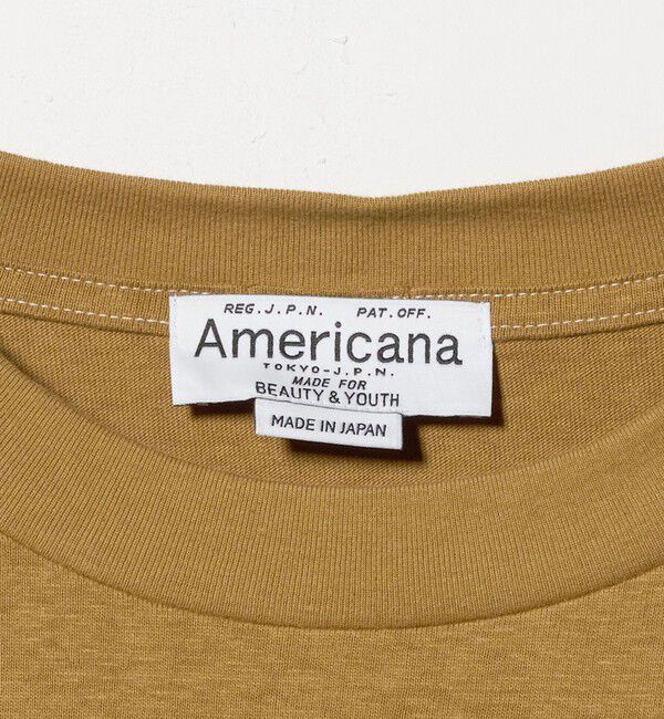 BEAUTY&YOUTH UNITED ARROWS「【別注】＜Americana＞プリント ビッグTシャツ」|Tシャツ・カットソー|