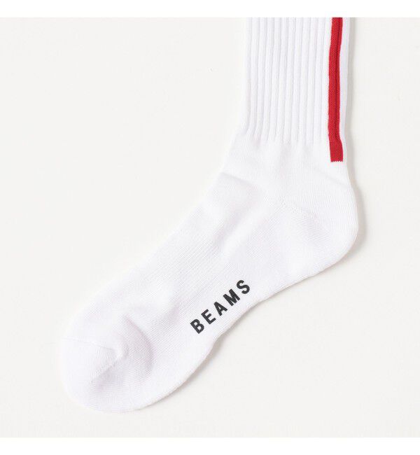 BEAMS「バックライン ソックス」|ソックス|