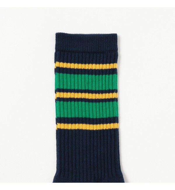 BEAMS「ライン カラー ソックス」|ソックス|