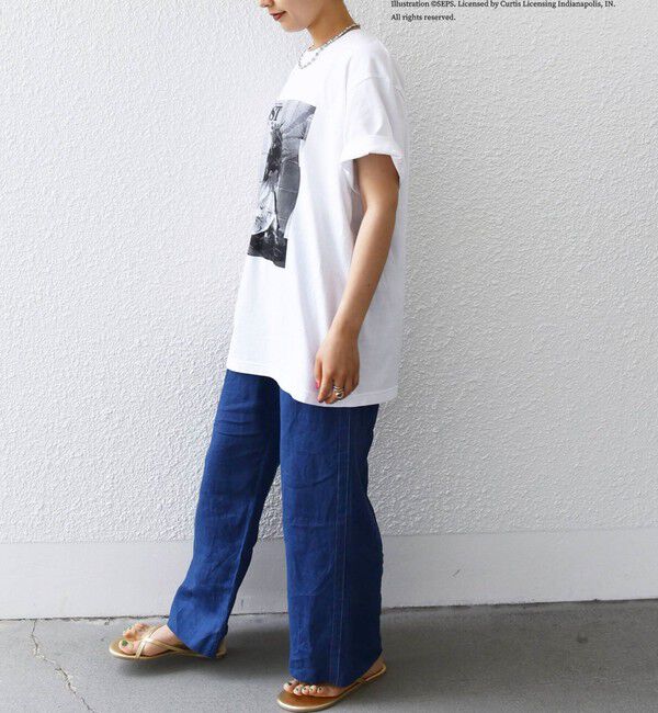 SHIPS any「SHIPS any: The Saturday Evening Post プリント Tシャツ◇」|Tシャツ・カットソー|