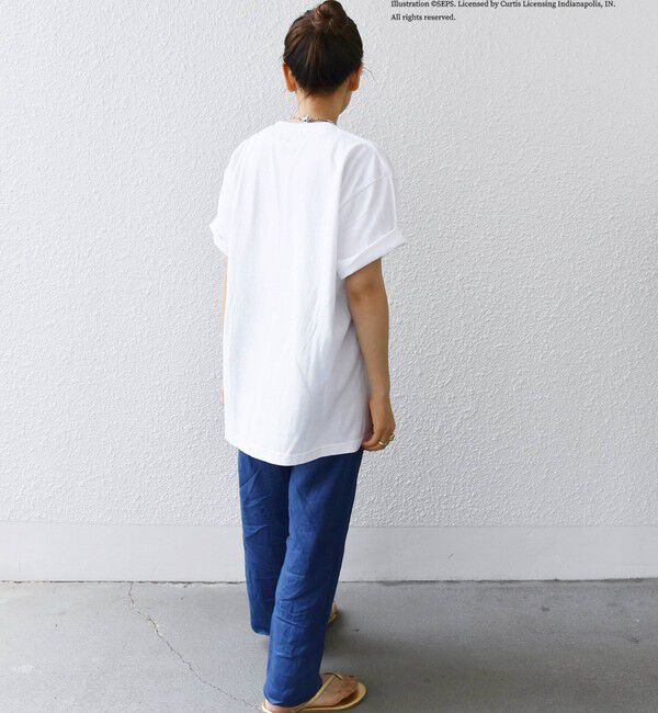 SHIPS any「SHIPS any: The Saturday Evening Post プリント Tシャツ◇」|Tシャツ・カットソー|