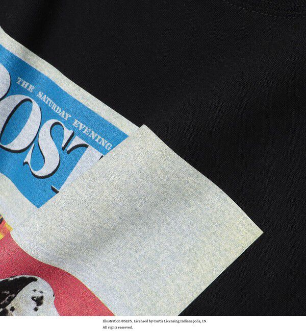 SHIPS any「SHIPS any: The Saturday Evening Post プリント Tシャツ◇」|Tシャツ・カットソー|