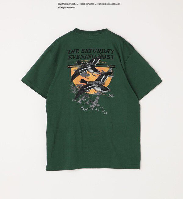 SHIPS any「SHIPS any: The Saturday Evening Post プリント Tシャツ◇」|Tシャツ・カットソー|