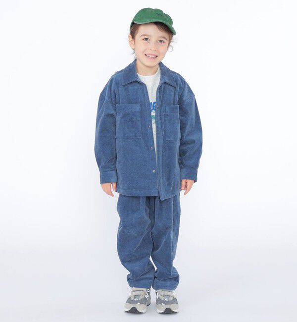 SHIPS KIDS「SHIPS KIDS:100～130cm / コーデュロイ シャツ アウター」|その他|