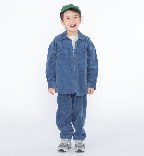 SHIPS KIDS「SHIPS KIDS:100～130cm / コーデュロイ シャツ アウター」|その他|