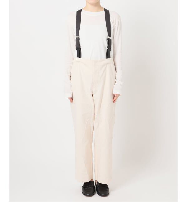 OUTDOOR PRODUCTS Usual Things「Cozue Ninomiya EX suspender pants」|スラックス|