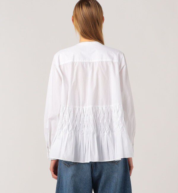 TOMORROWLAND BUYING WEAR「【別注】ne Quittez pas BLACK Tuck ブラウス」|シャツ・ブラウス|