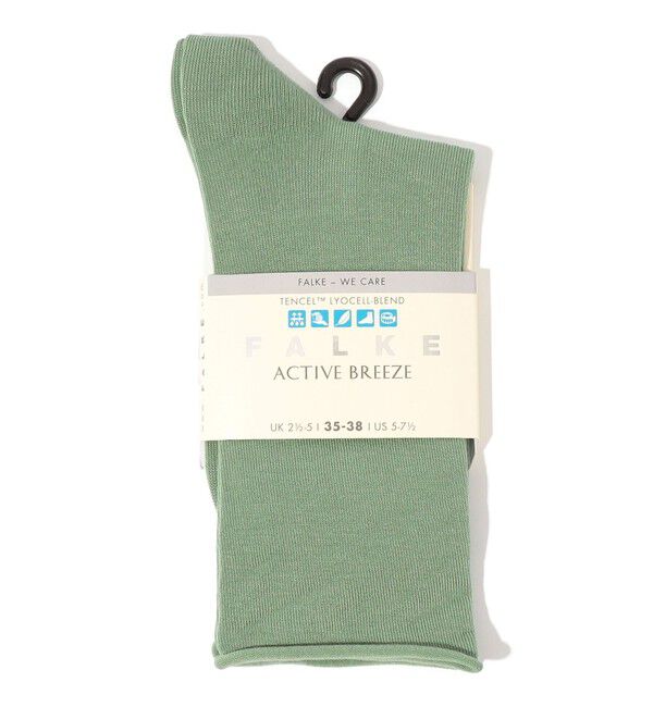 TOMORROWLAND GOODS「FALKE ACTIVE BREEZE ショートソックス」|ソックス|53 グリーン