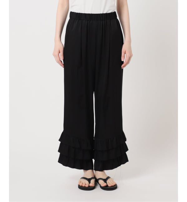  「TIERED CROPD SATIN パンツ」|その他|