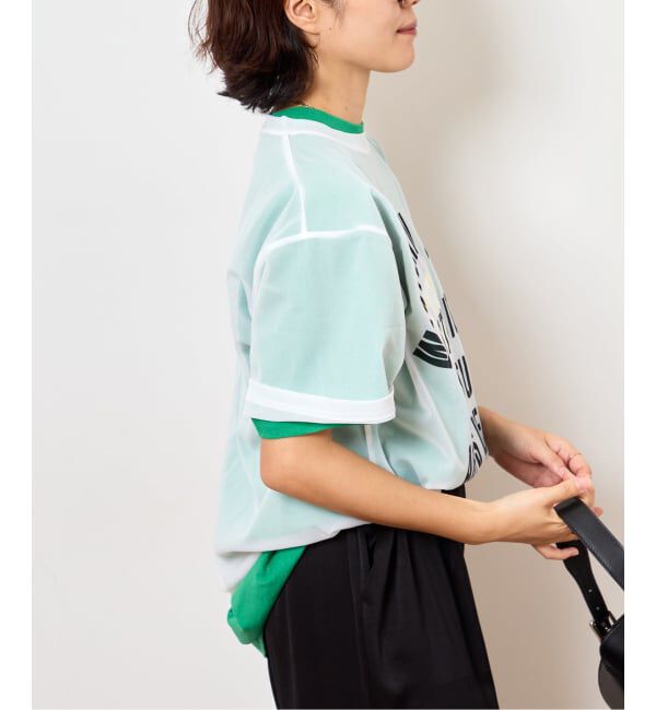  「SHEER LOGO TEE」|Tシャツ・カットソー|