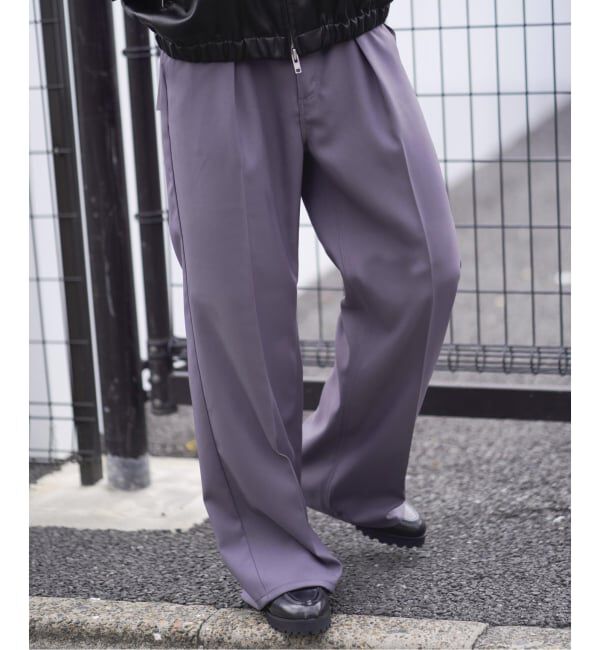 JOINT WORKS「Wrangler/ラングラー WRANCHER WIDE」|スラックス|グレーA