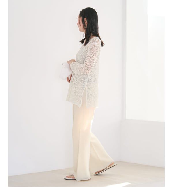 Plage「ENRICA / エンリカ 別注 LACE プルオーバー」|ニット・セーター|