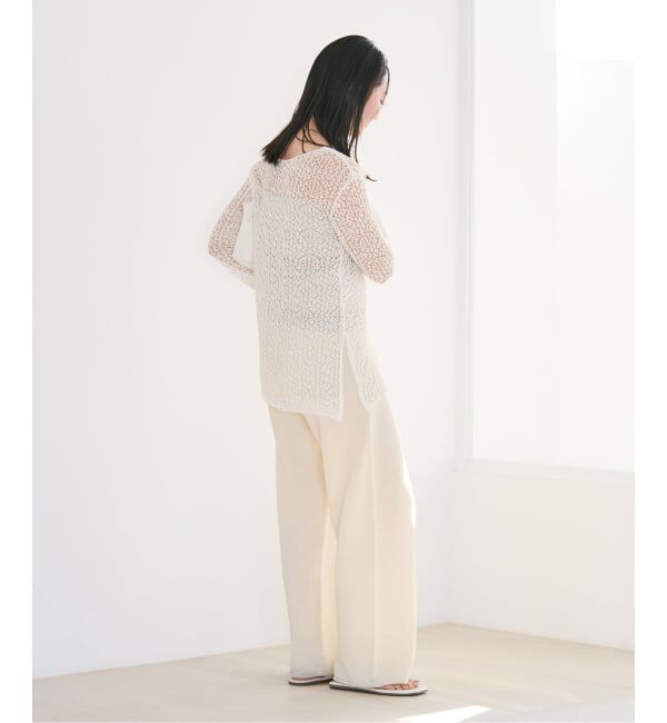 Plage「ENRICA / エンリカ 別注 LACE プルオーバー」|ニット・セーター|