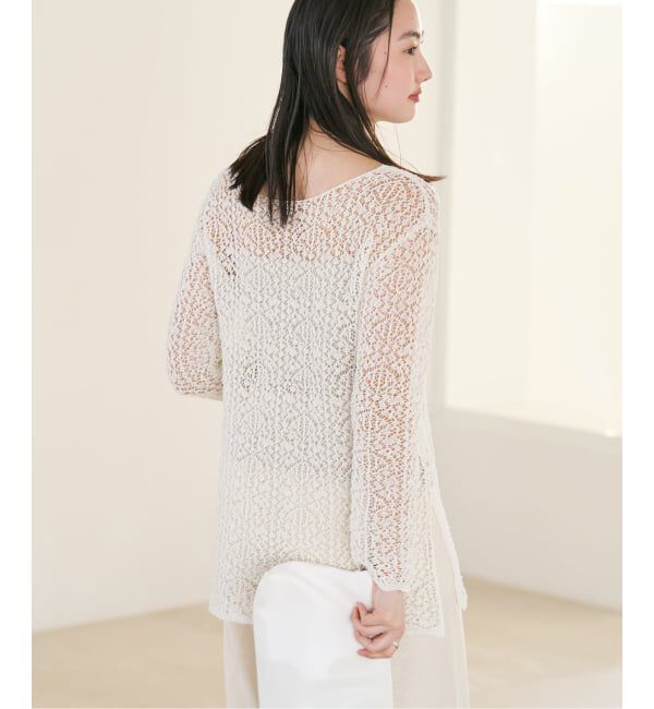 Plage「ENRICA / エンリカ 別注 LACE プルオーバー」|ニット・セーター|