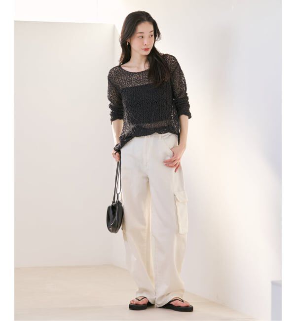 Plage「ENRICA / エンリカ 別注 LACE プルオーバー」|ニット・セーター|