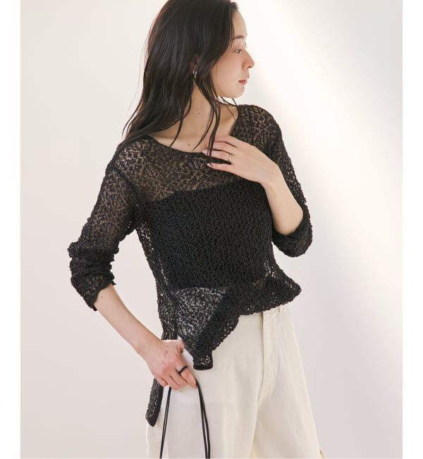 Plage「ENRICA / エンリカ 別注 LACE プルオーバー」|ニット・セーター|