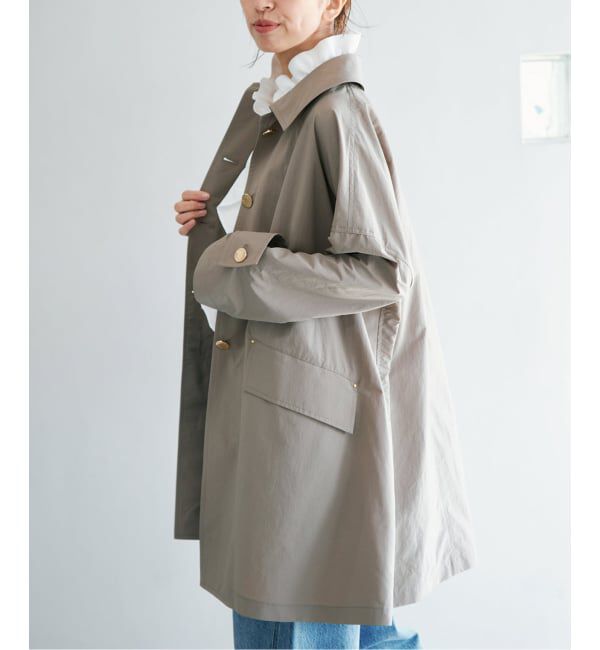 IENA「《一部カラー別注》MACKINTOSH/マッキントッシュ HUMBIE MB L261HI1158BGALK」|ステンカラーコート|