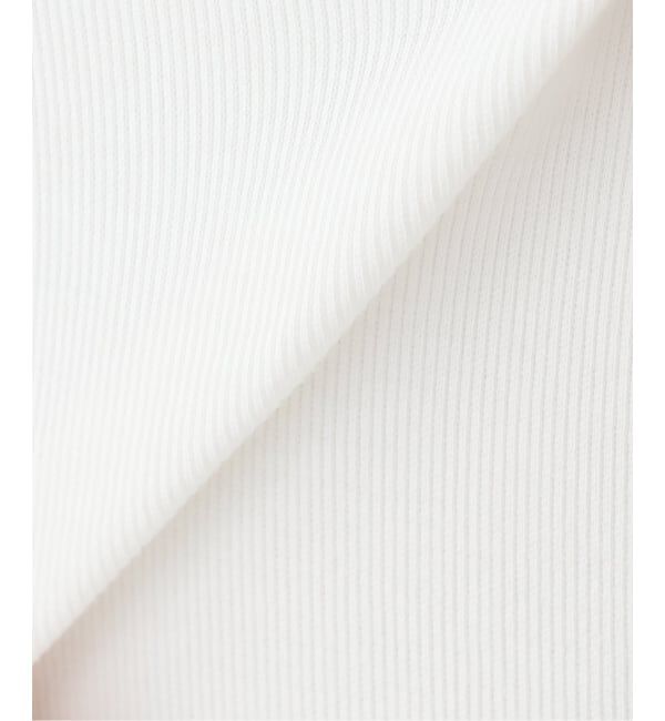 IENA「《UVカット》テレコストレッチフレンチノースリーブ」|Tシャツ・カットソー|