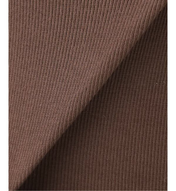 IENA「《UVカット》テレコストレッチフレンチノースリーブ」|Tシャツ・カットソー|