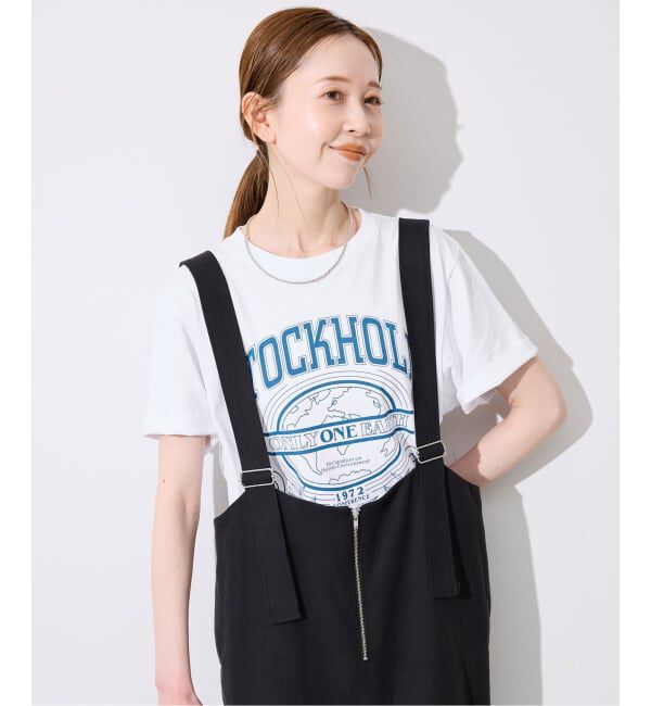 SLOBE IENA「WAVE UNION ロゴTシャツ」|Tシャツ・カットソー|