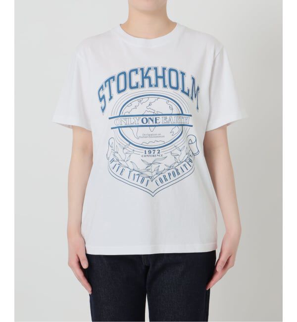SLOBE IENA「WAVE UNION ロゴTシャツ」|Tシャツ・カットソー|