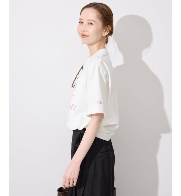 SLOBE IENA「THE NORTH FACE/ザ ノース フェイス GAR Typographic White S/S Tee NT32666」|Tシャツ・カットソー|