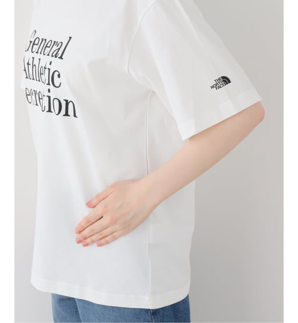 SLOBE IENA「THE NORTH FACE/ザ ノース フェイス GAR Typographic White S/S Tee NT32666」|Tシャツ・カットソー|