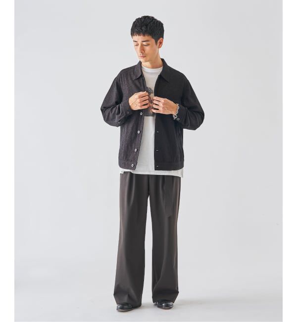 EDIFICE「サマー ツイード トラッカージャケット」|その他|