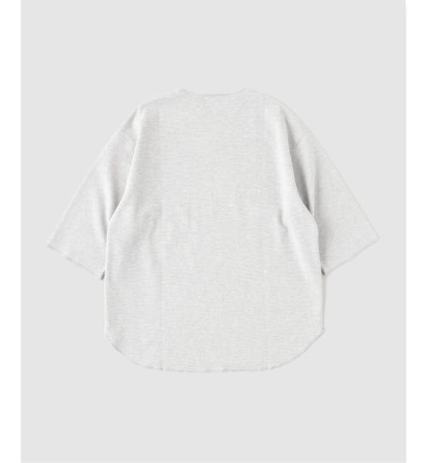 EDIFICE「スパン フライス キーネック Tシャツ」|Tシャツ・カットソー|