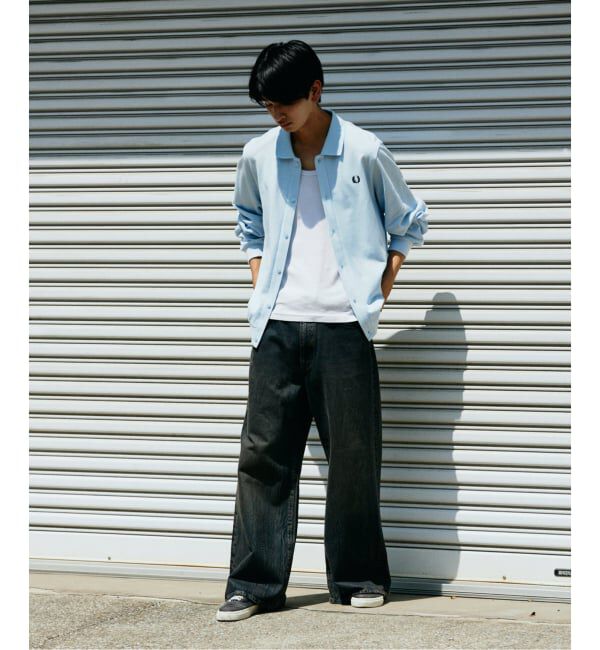 JOURNAL STANDARD「FRED PERRY / フレッドペリー 別注  フル ボタン ピケ ポロシャツ」|シャツ・ブラウス|