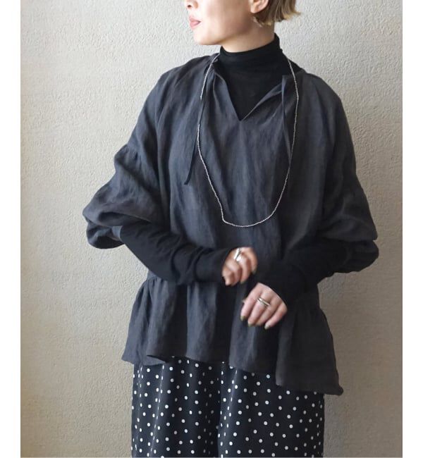 journal standard luxe「ヘムフリルギャザーブラウス」|シャツ・ブラウス|