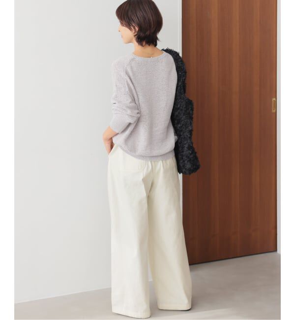JOURNAL STANDARD relume「コットンツイルギャザーワイドパンツ」|その他|