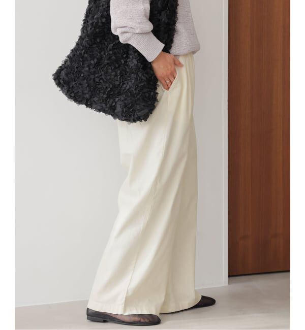 JOURNAL STANDARD relume「コットンツイルギャザーワイドパンツ」|その他|
