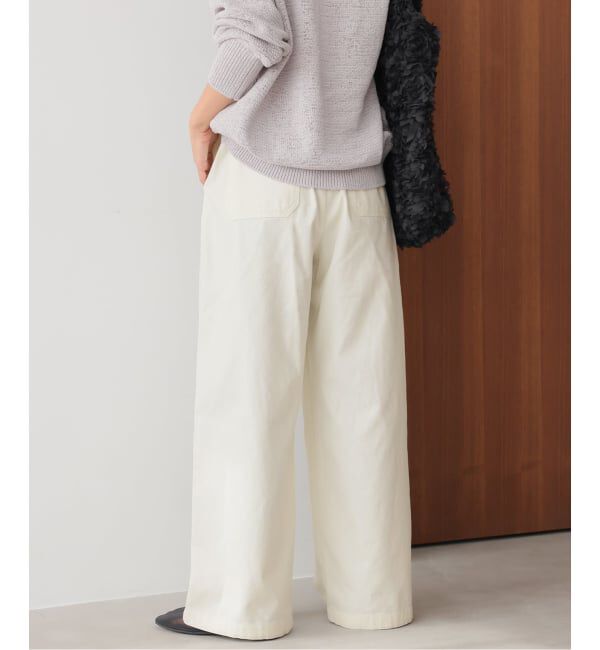 JOURNAL STANDARD relume「コットンツイルギャザーワイドパンツ」|その他|