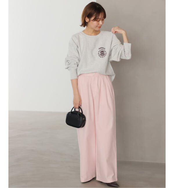 JOURNAL STANDARD relume「コットンツイルギャザーワイドパンツ」|その他|