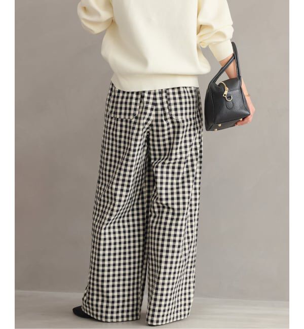 JOURNAL STANDARD relume「コットンツイルギャザーワイドパンツ」|その他|
