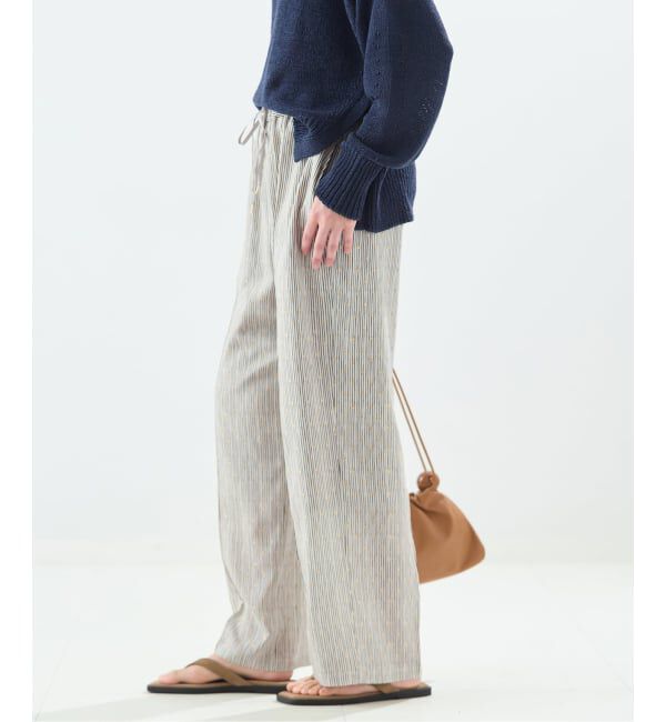 journal standard L'essage「《追加》DEVEAUX GOLDラメモノトーンイージーパンツ」|その他|